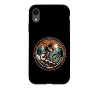 Mountain Bike Tire Track Mountains Adventure Case for iPhone XR