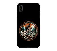 Mountain Bike Tire Track Mountains Adventure Case for iPhone XS Max