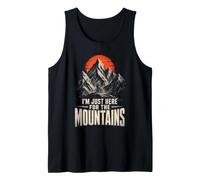 Mountain Bike Trail I'm Just Here for The Mountains Tank Top