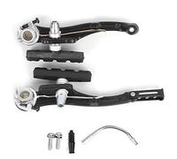 Mountain Bike V Brake Set, Front & Rear Bicycle Brakes, Complete Kit with Brake Pads & Hardware
