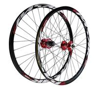 Mountain Bike Wheelset 26/27.5/29 Inch, Double Wall Alloy Disc Brake MTB Wheels, 32H Stainless Steel Spokes Bicycle Wheel HG Hub 7-12 Speed