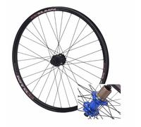 Mountain Bike Wheelset Disc Brake Dirt Jump 26 27.5 29inch Mountain Bike Double Wall Rims 7-12 Speed XC/AM Front Rear Wheels 9 * 100/10 * 135mm QR(Blue hub,REAR 10 * 135MM_26")