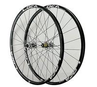 Mountain Bike Wheelset, MTB Disc Brake Wheelset Multiple Sizes Thru Axle For 1.25-2.5in Tires Multicolor(Silver Hub,26inch)