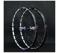 Mountain Bike Wheelset, MTB Wheelset 26/27.5/29 Inch Double Wall Aluminum Alloy 24 Holes Disc Brake 7-11 Speed(27.5 INCH)