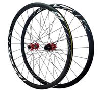 Mountain bike wheelset, Ultra-Light Aluminium Alloy Front Rear Bike Wheels 8/9/10/11/12 Speed Cassette Rims Height 30mm Disc Brake road Wheel(Front Rear Wheel)