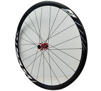 Mountain bike wheelset, Ultra-Light Aluminium Alloy Front Rear Bike Wheels 8/9/10/11/12 Speed Cassette Rims Height 30mm Disc Brake road Wheel(Front Wheel)
