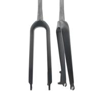 Mountain Bikes Bikes Rigid Fork 26in 27.5in 29in 29L 28.6 1-1/8'' Straight Tube 1-1/2''Tapered Tube Bike Hard Fork Carbon Fiber Front Forks Disc Brake Bikes Fork QR(Matte black,TAPERED_29L)