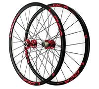 Mountain Bikes Wheelset 26 27 5 Inch Mountain Bikes Wheelset Six Nail Disc Brake Front Rear Wheel Aluminium Rim 8 9 10 11 12 Speed Quick Release 24 Holes
