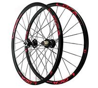 Mountain Bikes Wheelset 26 27 5 Inch Mountain Bikes Wheelset Six Nail Disc Brake Front Rear Wheel Aluminium Rim 8 9 10 11 12 Speed Quick Release 24 Holes