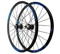 Mountain Bikes Wheelset 26 27 5 Inch Mountain Bikes Wheelset Six Nail Disc Brake Front Rear Wheel Aluminium Rim 8 9 10 11 12 Speed Quick Release 24 Holes