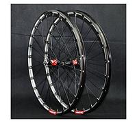 Mountain Bikes Wheelset 26 27 5In Mountain Bikes Wheelset Quick Release 4 Bearing Disc Brake Three Sides Cnc 7 8 9 10 11 12 Speed Cassette Freewheel 24 Holes