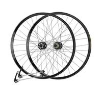 Mountain Bikes Wheelset 26 Mountain Bike Wheelset Alu Alloy Dual Layer Rim Quick Release 32H Front 2 Rear 5 Bearing Hub 120 Clicks 6 Hole Disc Brakes Am Xc Fit