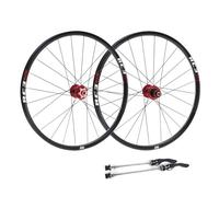 Mountain Bikes Wheelset Mountain Bike Wheelset 26 27 5 29 Alu Alloy Dual Layer Rims Disc Brake Quick Release 120 Clicks Front 2 Rear 5 Bearings Carbon Fiber Hubs Support