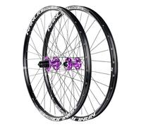Mountain Bikes Wheelset Mountain Bike Wheelset 26 27 5 29U2033 Aluminum Alloy Dual Wall Rims 32H 360 Clicks Qr 100 135Mm Disc Brakes Front 2 Rear 4 Bearing Hg Freehubs Xc Wheels F