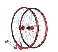 Mountain Bikes Wheelset Mountain Bike Wheelset 26 27 5 Alu Alloy Dual Walls Rim Quick Release Disc Brake 24 Holes Front 2 Rear 5 Bearings Hub Support 8 9 1