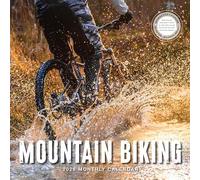 Mountain Biking Calendar 2026 | 12" x 24" Interactive Cycling Wall Calendar 12 Month | Marble City Press | Mountains Trail Bikes Scenery | 2026-2027 Calendar
