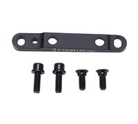 Mountain Biking Disc Brake Adapter | High Tolerance CNC Machined Aluminum Alloy | Flat Mount Adapter for Road Biking/Mountain Biking/Gravel Biking | Lightweight & Sturdy Brake (F140/160)