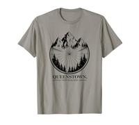 Mountain Biking Queenstown New Zealand Outdoor Lovers T-Shirt