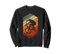 Mountain Biking Retro Jump Forest Extreme MTB Style Sweatshirt