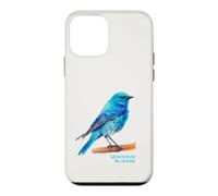 Mountain Bluebird Backyard Birds Birdwatching for Birders Case for iPhone 12 mini