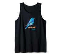 Mountain Bluebird Backyard Birds Birdwatching for Birders Tank Top