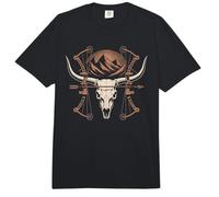 Mountain Bow Hunter Skull Archery Comfort Colors Adult Heavyweight T-Shirt