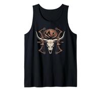 Mountain Bow Hunter Skull Archery Tank Top