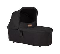 Mountain Buggy Duet Carrycot Plus Converts Parent Facing Seat Black Grid Silver