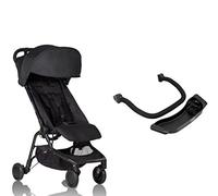 Mountain Buggy Nano V2 Black with Front Bar and Tray with Travel Bag