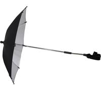 Mountain Buggy Parasol Heat and Sun Protection UPF 50 Adjustable Clamp - Black