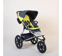 Mountain Buggy Pram Buggy Jogger Terrain Model Heritage V4 Solus Yellow Grey