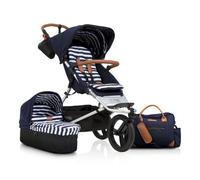 Mountain Buggy Urban Jungle Luxury Pushchair & Carrycot - Nautical