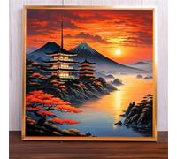 Mountain Building Scenery 150 Piece Jigsaw Puzzles for Adults and Kids, Impossible Puzzle, Jigsaws 150 pieces for adults Gifts, Difficult jigsaw puzzles for The Whole Family