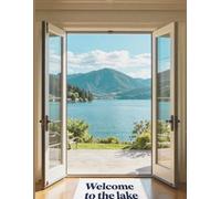Mountain Cabin Guest Book: A Vacation Rental Guest Book for Cabins, Lodges, Airbnb & VRBO Hosts
