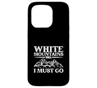 Mountain calling - White Mountains Case for iPhone 15 Pro