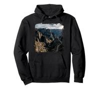Mountain Canyon Winding Road Scenic Ridge Drive Pullover Hoodie