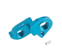 Mountain Car Tail Hook, Aluminum Alloy 10.5 * 8 * 2cm Rear Hook Extender with Black/Red/Blue/Purple/Iridescent for Mountain and Road Bikes(blue)