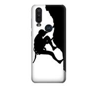 Mountain Climber Climbing Case Cover For Motorola One Action (Moto P40 Power)