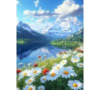 Mountain Cloud 500 Piece Jigsaw Puzzles for Adults, Fun jigsaw puzzles 500 pieces, Challenging Puzzle Perfect for Game Nights, Finished Puzzle Size is 52x38cm