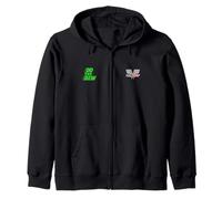 Mountain Dew 'Do the Dew' Retro Racing Graphic PAPL1848 Zip Hoodie