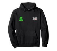 Mountain Dew Racing Flags Do The Dew Chest Print Pullover Hoodie