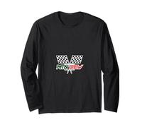 Mountain Dew Racing Flags Logo Graphic Apparel PAPL1825 Long Sleeve T-Shirt