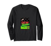 Mountain Dew Racing Retro Logo Graphic Apparel PAPL1807 Long Sleeve T-Shirt