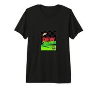 Mountain Dew Racing Retro Logo Graphic Apparel PAPL1807 Premium T-Shirt
