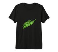 Mountain Dew Speck Geo Pattern Logo Graphic Apparel PAPL1852 Premium T-Shirt