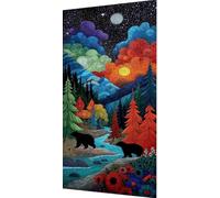 Mountain Diamond Art Animal Diamond Painting Kits, 5D Crystal Art Kits for Adults Kids DIY Full Round Drill Gem Dots Embroidery Paintings Crafts Picture for Beginners, Home Wall Decor 80x160cm w7-7bt
