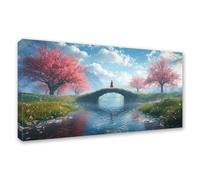 Mountain Diamond Art Kits Adults Large 120x60cm, 5D Square Drill Diamond Painting Landscape, DIY Full Drill Crystal Art Embroidery Painting, Rhinestone Cross Stitch Crafts for Room Decor Gifts 0J-1005