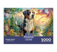 Mountain Dog SceneMythic Jigsaw Puzzles for Adults Featuring 1000 Advanced, ‘Near-Impossible’ Difficulty Challenging Puzzle Games for Both Women And Men - These Mythic Jigsaw Puzzles Are Crafted for