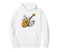 Mountain Dulcimer Decorative Appalachian Folk Music Art Pullover Hoodie
