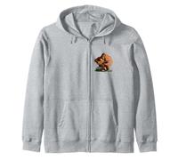 mountain dulcimer funny Zip Hoodie